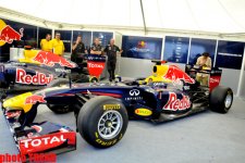 Самый быстрый в мире болид в Баку - грандиозное шоу Red Bull Racing (фото)