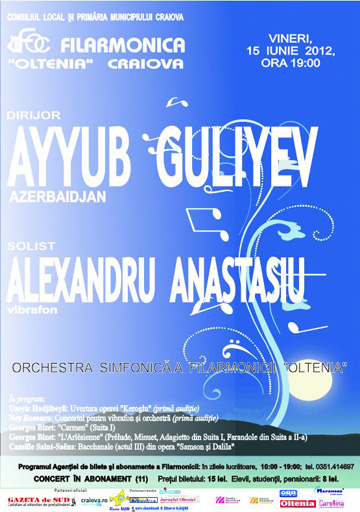 Увертюра к опере  "Кёроглу" Узеира Гаджибекова была встречена бурными овациями в Румынии