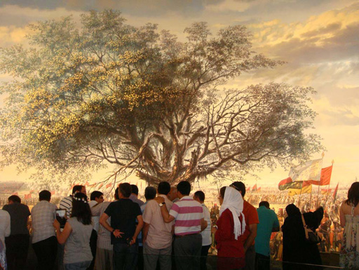 Делегация из Азербайджана посетила в Стамбуле уникальный музей "Панорама 1453" (фотосессия)