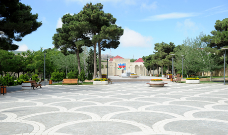 Президент Азербайджана ознакомился с парком Гейдара Алиева в поселке Бадамдар после реконструкции (ФОТО)