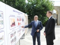 Президент Азербайджана ознакомился с парком Гейдара Алиева в поселке Бадамдар после реконструкции (ФОТО)