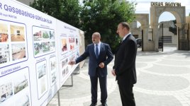 Президент Азербайджана ознакомился с парком Гейдара Алиева в поселке Бадамдар после реконструкции (ФОТО)
