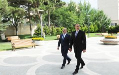 Президент Азербайджана ознакомился с парком Гейдара Алиева в поселке Бадамдар после реконструкции (ФОТО)