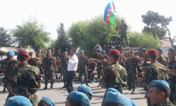 Намиг Гарачухурлу выступил с концертом перед солдатами (фотосессия)
