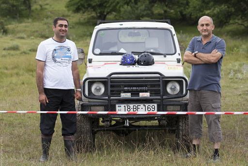 В Азербайджане определились победители соревнования внедорожников (фотосессия)