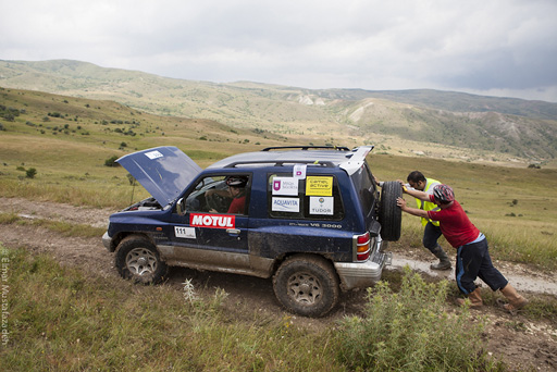 В Азербайджане определились победители соревнования внедорожников (фотосессия)