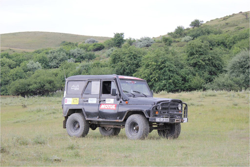 В Азербайджане определились победители соревнования внедорожников (фотосессия)
