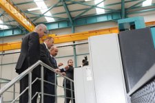 Президент Азербайджана принял участие в открытии Гарадагского завода металлических конструкций (ФОТО)