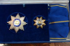 Состоялась церемония награждения высшими орденами Президентов Азербайджана и Таджикистана (ФОТО)