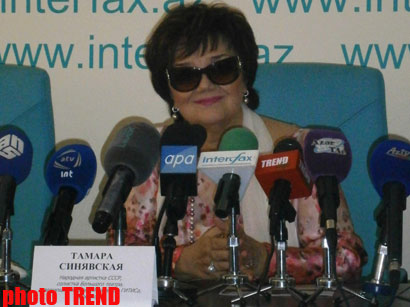 Фестиваль в Габале очень престижный - народная артистка СССР Тамара Синявская (фото)