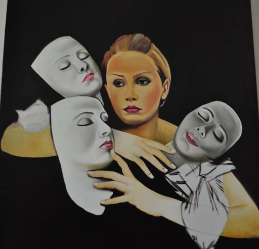 Художник Эльнур Расулов создал семь портретов азербайджанской певицы (фото)