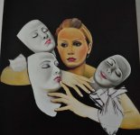 Художник Эльнур Расулов создал семь портретов азербайджанской певицы (фото)