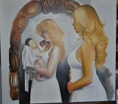 Художник Эльнур Расулов создал семь портретов азербайджанской певицы (фото)