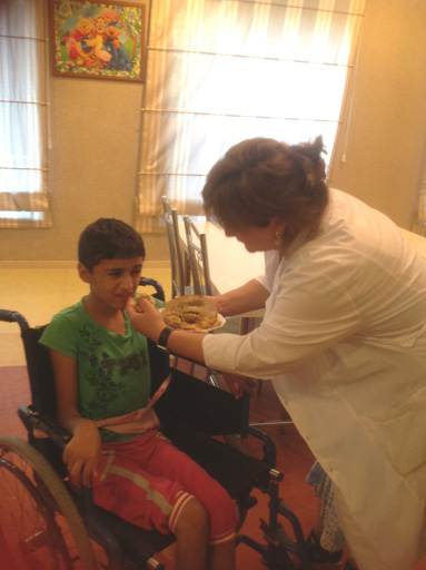 Для детей с синдромом Дауна в поселке Маштага проведена благотворительная акция (фото)