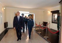 Президент Азербайджана принял участие в открытии после реконструкции гарнизона Лянкяранского погранотряда (ФОТО)