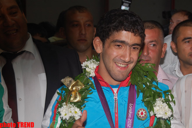 Самый молодой олимпийский чемпион Азербайджана Тогрул Аскеров отмечает 20-летие