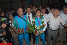 Самый молодой олимпийский чемпион Азербайджана Тогрул Аскеров отмечает 20-летие