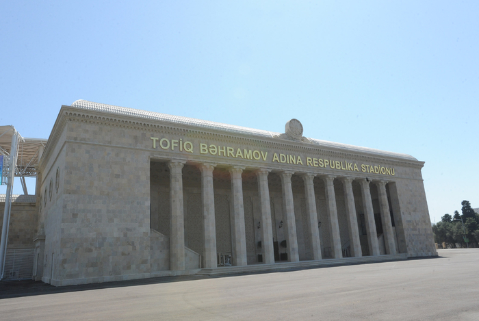 Президент Азербайджана принял участие в открытии  стадиона им. Тофика Бахрамова после капремонта (ФОТО)