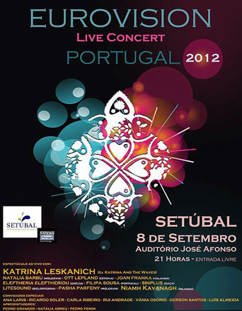 Участники "Евровидения 2012" выступят с концертом на родине Жозе Моуриньо (фото)