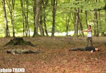 В Азербайджане снят триллер "Пойми меня" - героиня в образе Анджелины Джоли и Милы Йовович (фотосессия)