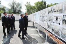 Президент Азербайджана ознакомился с ходом строительства Габалинского конгресс-центра (ФОТО)
