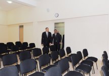 Президент Ильхам Алиев принял участие в открытии средних школ в Загатальском районе (ФОТО)