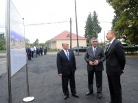 Президент Азербайджана принял участие в церемонии закладки фундамента нового здания Бехметлинской сельской средней школы (ФОТО)