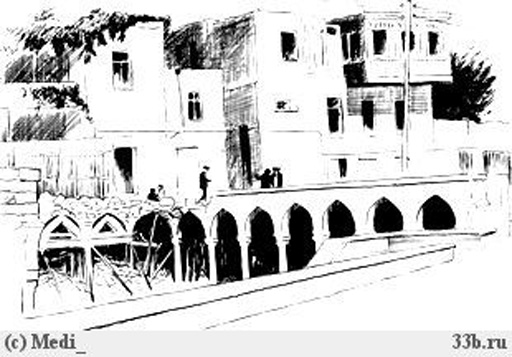 "Бакинские зарисовки"  известного карикатуриста ХХ века Херлуфа Бидструпа - 100 лет (фото)