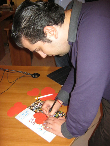 Азербайджанская команда КВН "Черное золото" встретилась с активистами САМУ (фото)