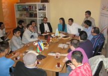 Азербайджанская команда КВН "Черное золото" встретилась с активистами САМУ (фото)