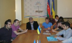 Азербайджанская команда КВН "Черное золото" встретилась с активистами САМУ (фото)