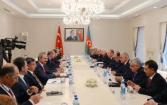 Президент Ильхам Алиев: Стратегическое союзничество Азербайджана и Турции развивается, усиливается и охватывает все сферы (ФОТО)