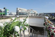 Президент Азербайджана принял участие в открытии подземного перехода в Низаминском районе Баку (ФОТО)