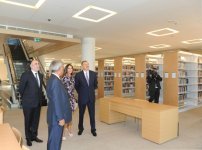 Президент Азербайджана и его супруга приняли участие в открытии нового учебного комплекса Дипакадемии (ФОТО)