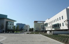 Президент Азербайджана и его супруга приняли участие в открытии нового учебного комплекса Дипакадемии (ФОТО)