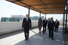 Президент Азербайджана и его супруга приняли участие в открытии нового учебного комплекса Дипакадемии (ФОТО)