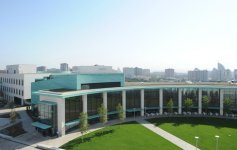 Президент Азербайджана и его супруга приняли участие в открытии нового учебного комплекса Дипакадемии (ФОТО)