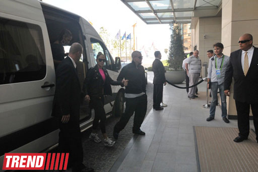 Первые фотографии Дженифер Лопес в Баку (ФОТО)