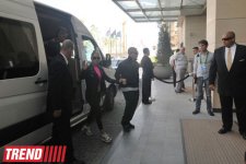 Первые фотографии Дженифер Лопес в Баку (ФОТО)