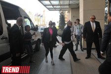 Первые фотографии Дженифер Лопес в Баку (ФОТО)