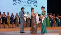 В Баку определилась победительница конкурса красоты "Мисс Цивилизация мира" (фото)