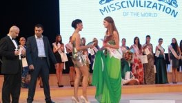 В Баку определилась победительница конкурса красоты "Мисс Цивилизация мира" (фото)