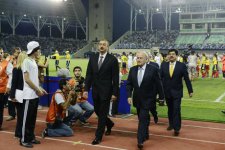 Президент Ильхам Алиев его супруга приняли участие на церемонии открытия ЧМ по футболу среди женщин до 17 лет (ФОТО)