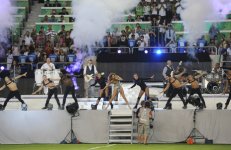 Президент Ильхам Алиев его супруга приняли участие на церемонии открытия ЧМ по футболу среди женщин до 17 лет (ФОТО)