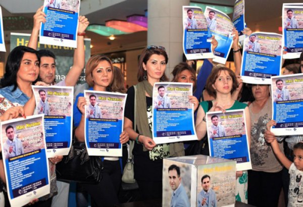 В Баку состоялась благотворительная акция в поддержку телеведущего Нурана Гусейнова (фото)