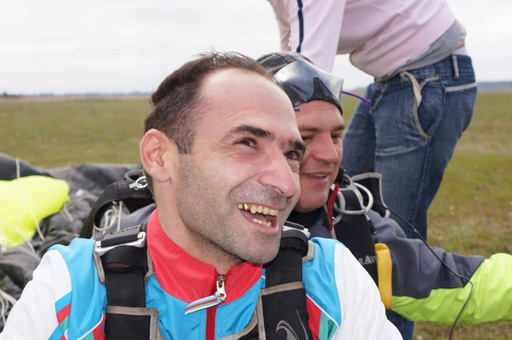 Кямал Мамедов покорил небо Украины с азербайджанским флагом (видео-фото)