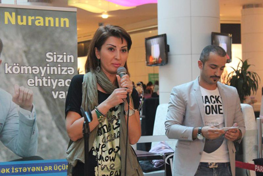 В Баку состоялась благотворительная акция в поддержку телеведущего Нурана Гусейнова (фото)