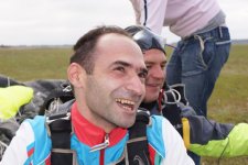 Кямал Мамедов покорил небо Украины с азербайджанским флагом (видео-фото)