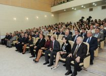 Президент Азербайджана и его супруга приняли участие в открытии нового учебного комплекса Бакинского филиала МГУ им. М.В.Ломоносова (ФОТО)