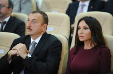 Президент Азербайджана и его супруга приняли участие в открытии нового учебного комплекса Бакинского филиала МГУ им. М.В.Ломоносова (ФОТО)